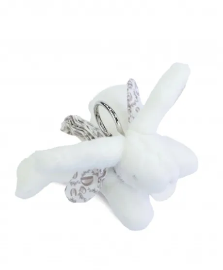 Lapin DOUDOU® - Porte-clés - Blanc