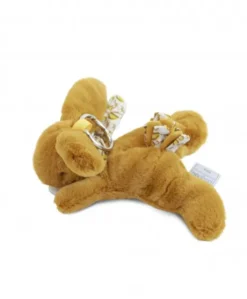 Lapin DOUDOU® - Porte-clés - Jaune moutarde