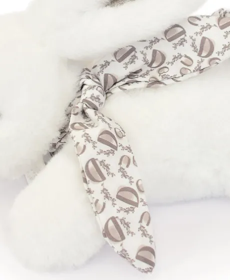 Lapin DOUDOU® Blanc - Peluche lapin - 25 cm