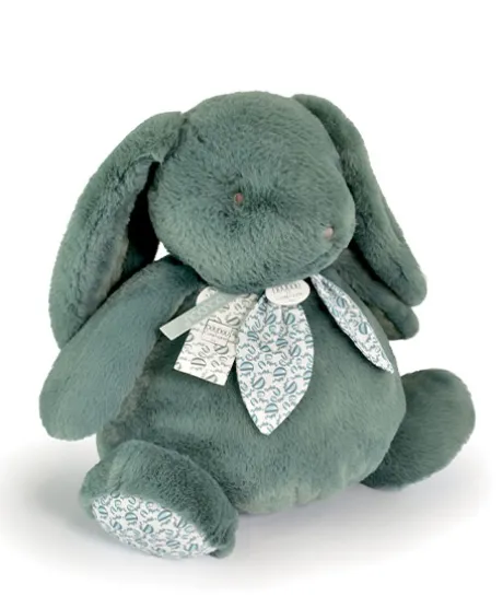Lapin géant - LAPIN DOUDOU 42 cm - Vert