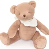 L'Ours Doudou® - Ours en peluche marron clair - 25 cm