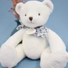 L'Ours Doudou® - Ours en peluche blanc - 25 cm