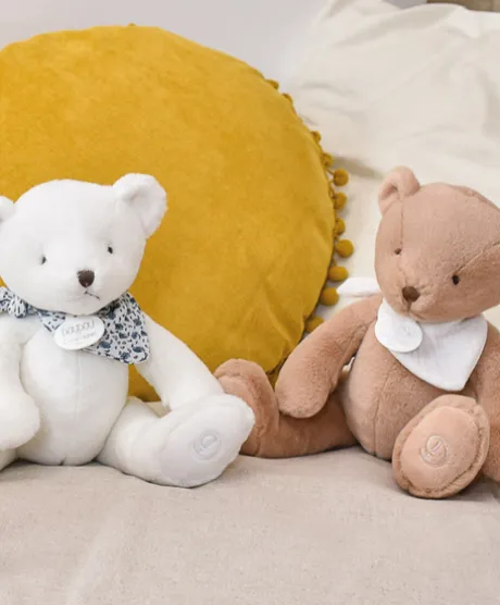 L'Ours Doudou® - Ours en peluche marron clair - 25 cm