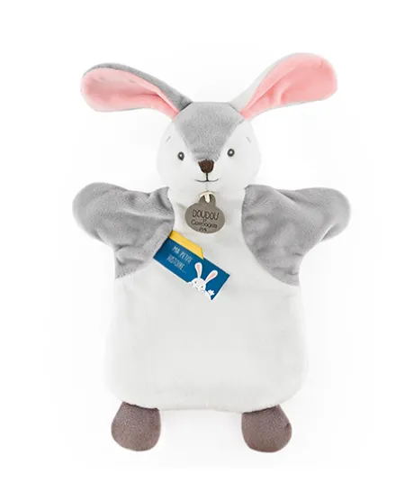Marionnette à Main Lapin - 25 cm