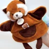 Marionnette à main Panda roux - 25 cm - Unicef