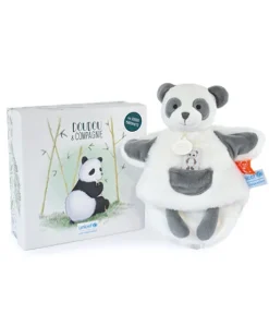Marionnette à main peluche Panda - 25cm - Unicef - 0-6 mois