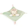 Mini Doudou hérisson plat vert - 19 cm