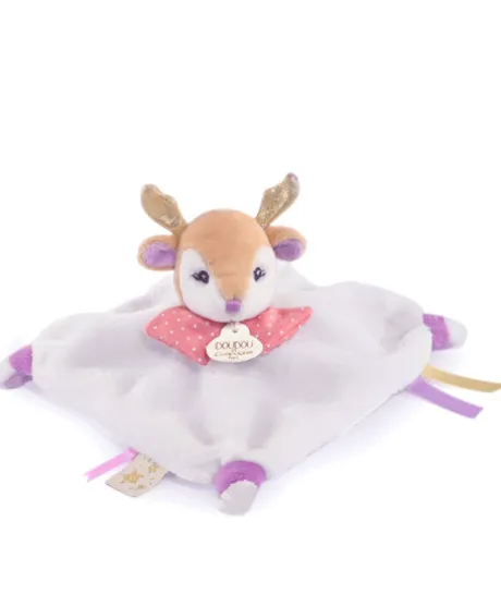 Mini doudou renne beige - 20 cm -Sans boite