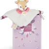 Mini doudou renne beige - 20 cm