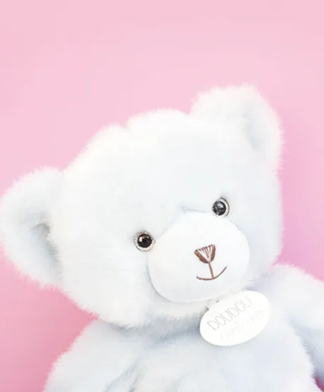 Ours en peluche bleu glacé - Collection - 37 cm