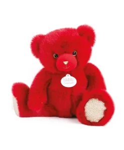 Ours en peluche rouge baiser- Collection - 30 cm