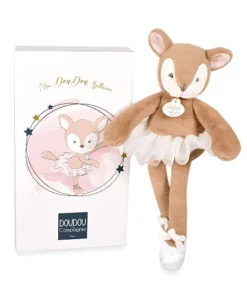 Peluche faon Ballerine beige - 30 cm