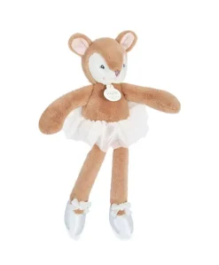 Peluche faon Ballerine beige - 30 cm