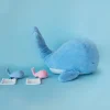 Peluche géante baleine bleue - 60 cm