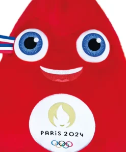 Peluche Géante Mascotte Officielle Jeux Olympiques Paris 2024 - 80 cm