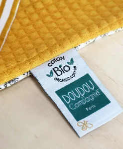 Peluche géante Pollen l'abeille en coton BIO - 90 cm