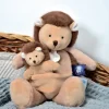 Peluche Hérisson avec bébé - 25 cm - Unicef