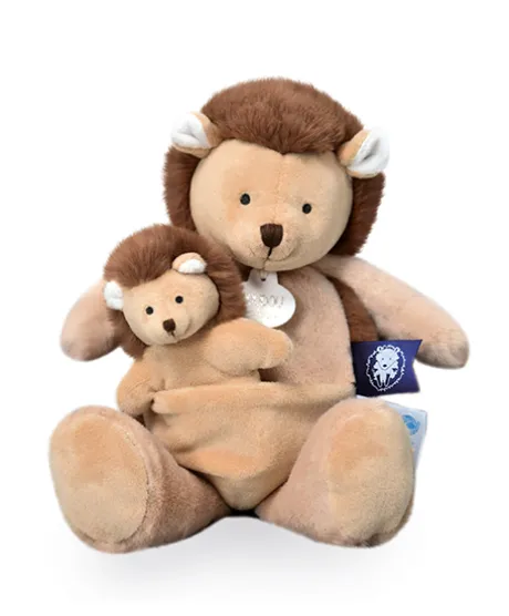 Peluche Hérisson avec bébé - 25 cm - Unicef