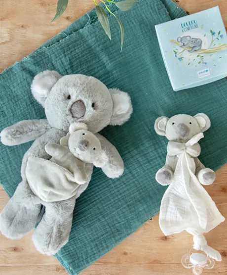 Peluche koala avec Bébé - 25 cm - Unicef