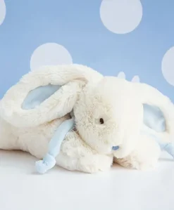 Peluche Lapin Bonbon Bleu - 30 cm
