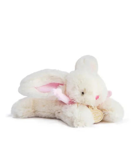 Peluche Lapin Bonbon Rose - 16 cm