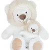 Peluche lion avec Bébé - 25 cm - Unicef