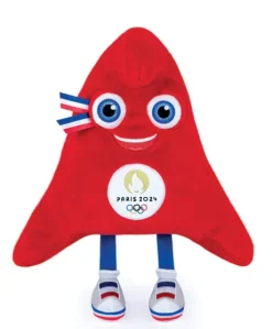 Peluche Mascotte Officielle Jeux Olympiques Paris 2024 - 35 cm