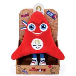 Peluche Mascotte Officielle Jeux Olympiques Paris 2024 - 27 cm