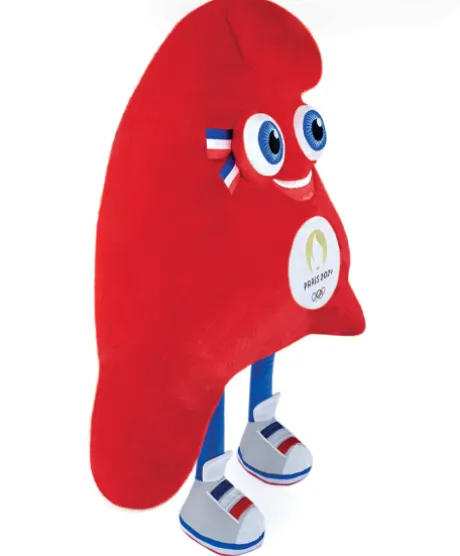 Peluche Mascotte Officielle Jeux Olympiques Paris 2024 - 50 cm