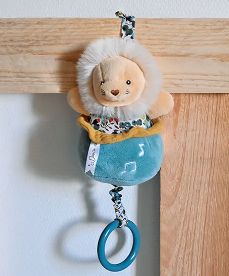 Peluche musicale Lion - BOH'AIME -