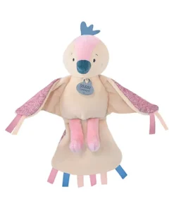 peluche musicale oiseau Cui-cui - Rose