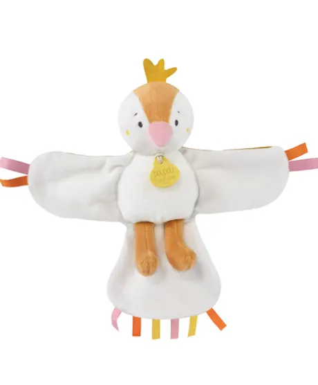 Peluche musicale oiseau-Cui-Cui- Bouton d'or