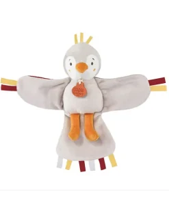 Peluche musicale oiseau-Cui-Cui -Terracotta