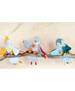 Peluche musicale oiseau-Cui-Cui -Terracotta