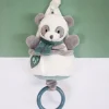 Peluche musicale Panda gris - 20 cm