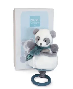 Peluche musicale Panda gris - 20 cm