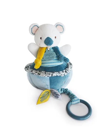 Peluche musicale Yoca le koala - 20 cm