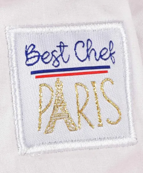 Peluche Ours Chef avec toque de Cuisinier- 28 cm