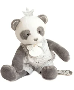 Peluche Panda gris Attrape-rêves - 20 cm
