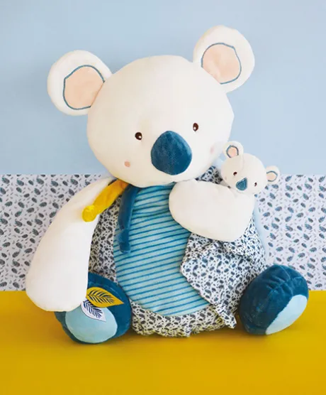 Peluche range pyjama Yoca le koala - 40 cm