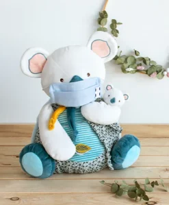 Peluche range pyjama Yoca le koala - 40 cm