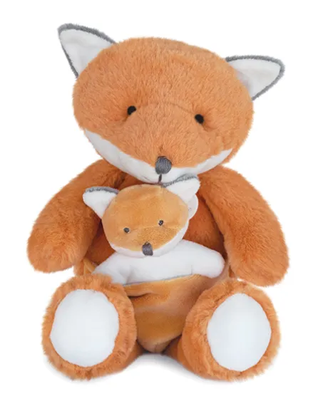 Peluche renard avec Bébé - 25 cm - Unicef