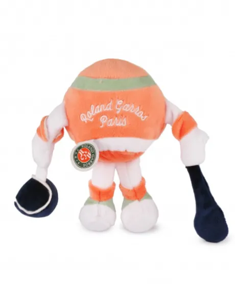Peluche Roland-Garros -Madame Balle orange – 17 cm