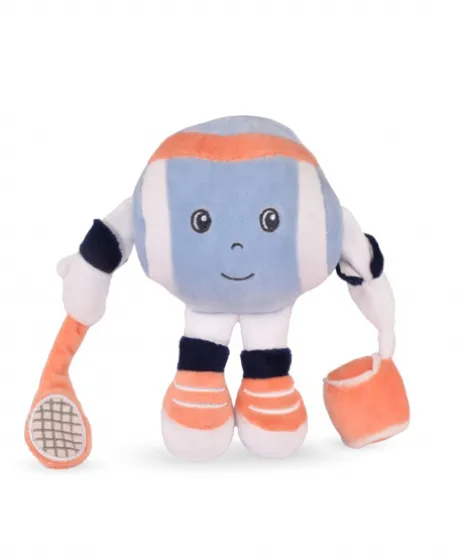 Peluche Roland-Garros- Monsieur Balle Bleue – 17 cm