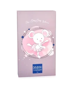 Peluche Souris Ballerine grise - 30 cm