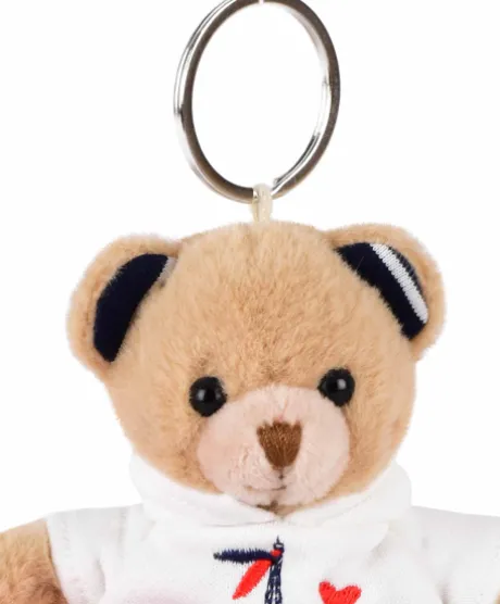 Porte clé Ours Sweat Tour Eiffel- 15 cm