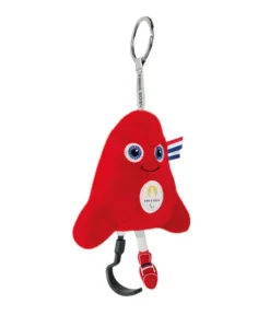 Porte-clés Mascotte Officielle Jeux Paralympiques Paris 2024 - 16 cm