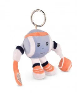 Porte-clés peluche Roland-Garros- Monsieur Balle -12 cm