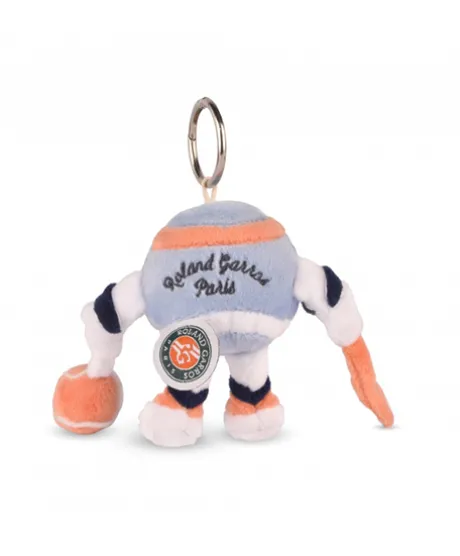 Porte-clés peluche Roland-Garros- Monsieur Balle -12 cm