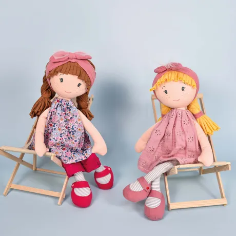 Poupée de chiffon - Les Canailles de Doudou - Suzette - 36 cm